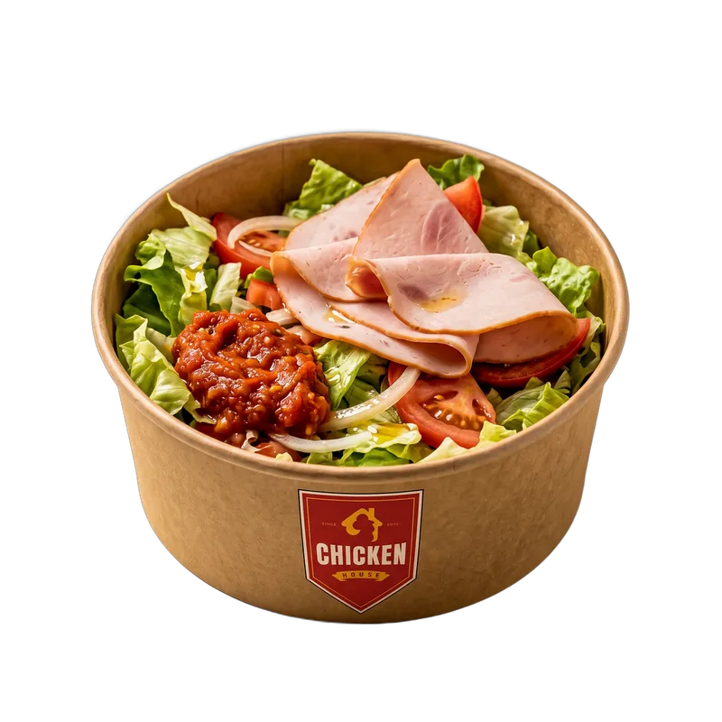 Salade Jambon, jambon, Chicken House Tunis